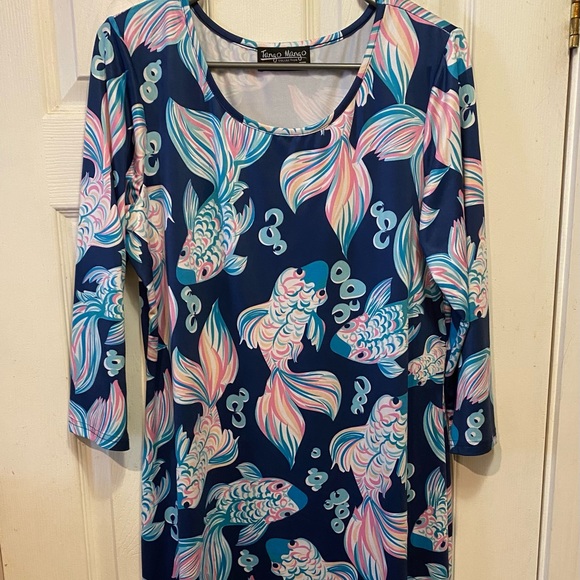 Tango Mango Koi Fish Dress - Picture 1 of 4